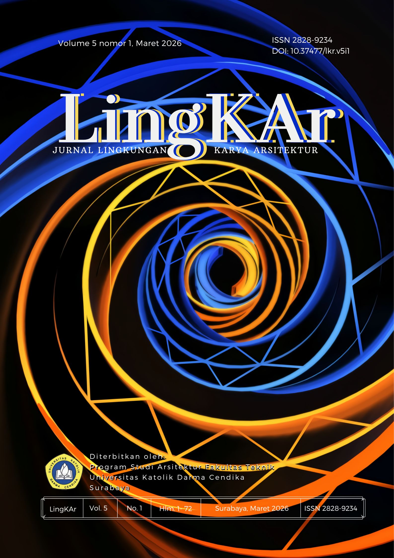 					View Vol. 5 No. 1 (2026): Architecture, Room, Structure, Material
				