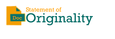 Statement of Originality